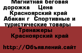 Магнитная беговая дорожка. › Цена ­ 11 000 - Красноярский край, Абакан г. Спортивные и туристические товары » Тренажеры   . Красноярский край